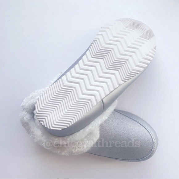 Sorel Go Coffee Run Slippers Moonstone Silver Women’s Size 8 NWOB - Picture 6 of 8